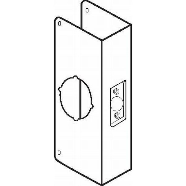 Classic Wrap Around for Thick Doors with 2-3/8" Backset and 2-1/2" Door